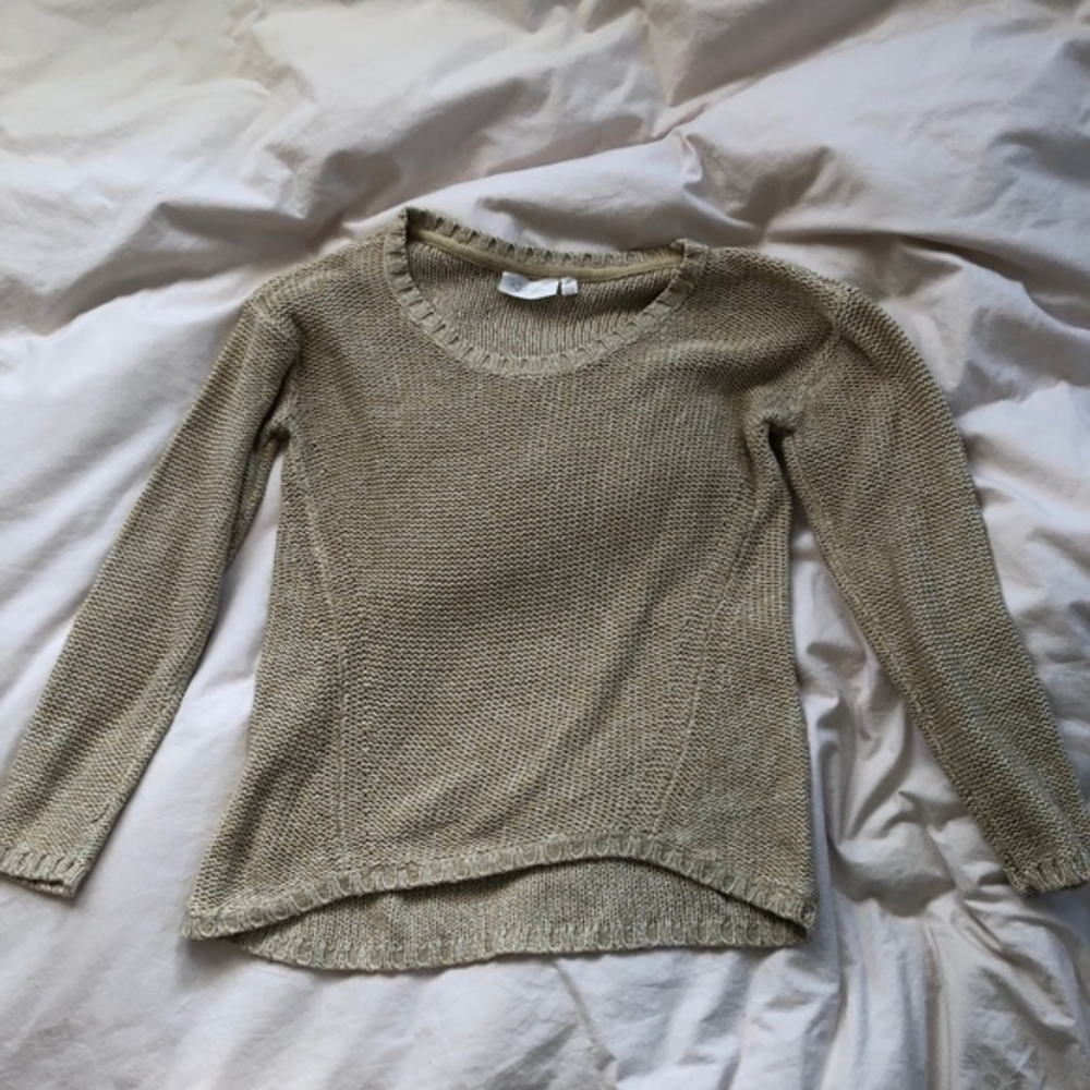 Nordstrom RD Style Beige Cableknit‎ Sweater